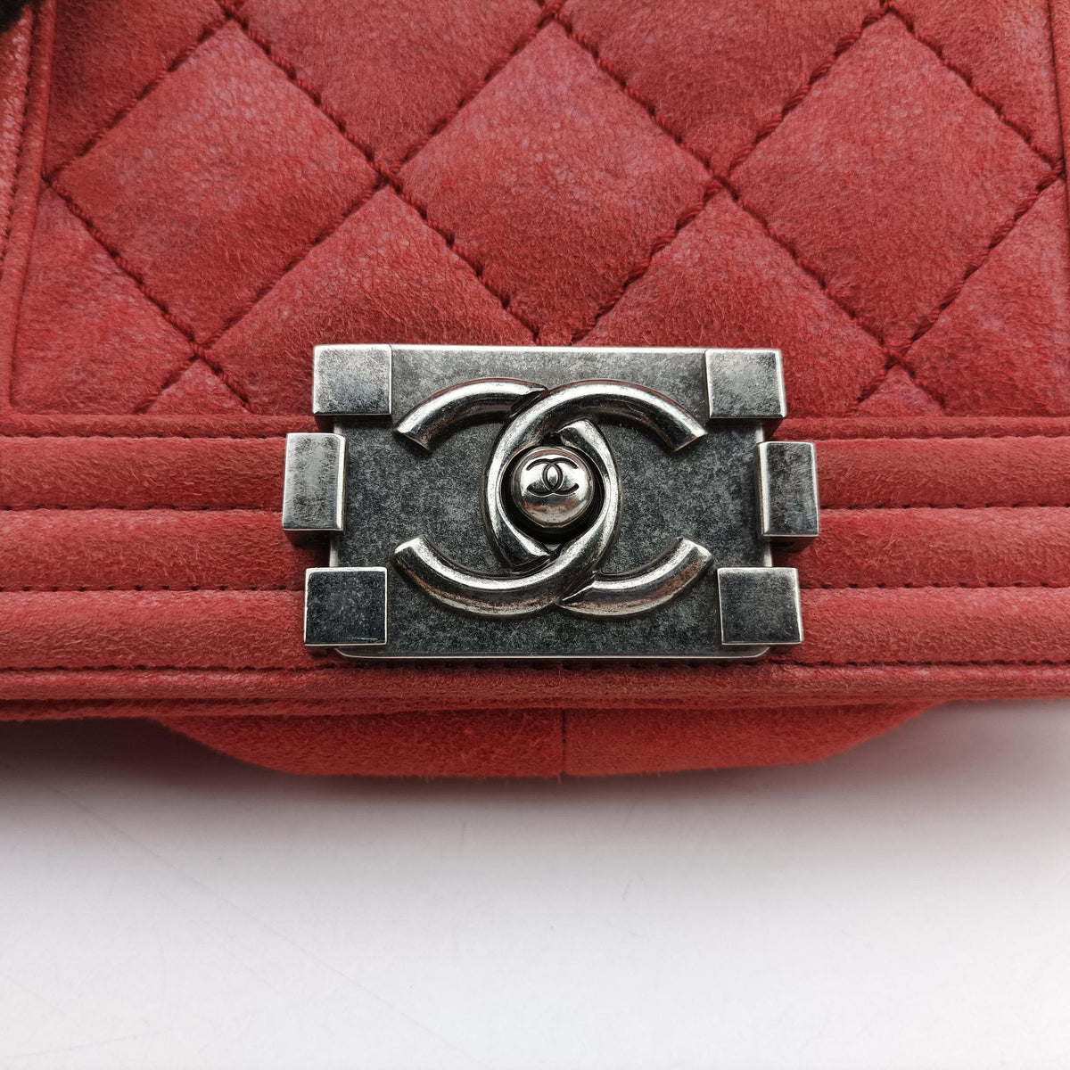 BOY CHANEL Red Leather A67952 18492804ボーイシャネル レッド レザー A67952 18492804