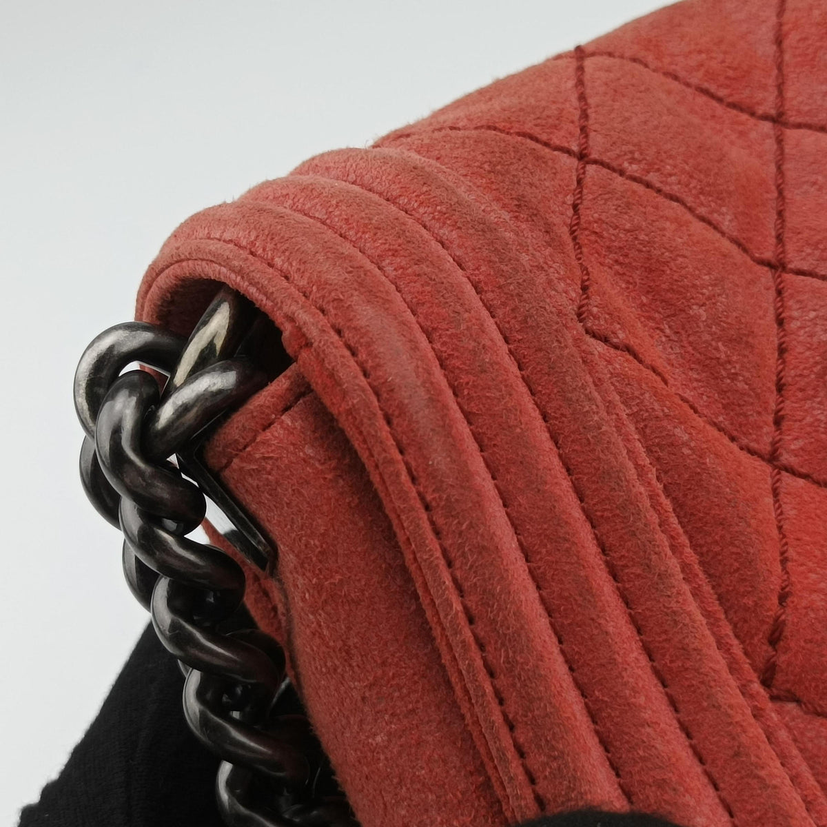 BOY CHANEL Red Leather A67952 18492804ボーイシャネル レッド レザー A67952 18492804