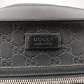 Pre-owned Gucci Guccissima Black Leather 473878 shoulderbag | stylenewstar