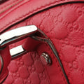 GG charm dome Red Leather 341503 E020202023GGチャーム ドーム レッド レザー 341503 E020202023