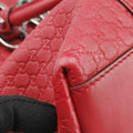 GG charm dome Red Leather 341503 E020202023GGチャーム ドーム レッド レザー 341503 E020202023