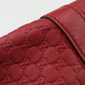 GG charm dome Red Leather 341503 E020202023GGチャーム ドーム レッド レザー 341503 E020202023
