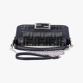 BAGUETTE Black PVC coated canvas×Leather 8BS017 8BS017-A3ID-198-10429バケット ブラック PVCコーティングキャンバス×レザー 8BS017 8BS017-A3ID-198-10429