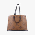 Vintage Louis Vuitton On the Go GM Brown Monogram Canvas M45320 shoulderbag | stylenewstar
