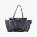 Rockstud Black Leather Lot number unknownロックスタッズ ブラック レザー 製番不明