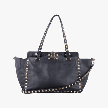 Rockstud Black Leather Lot number unknownロックスタッズ ブラック レザー 製番不明