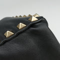 Rockstud Black Leather Lot number unknownロックスタッズ ブラック レザー 製番不明