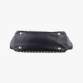 Rockstud Black Leather Lot number unknownロックスタッズ ブラック レザー 製番不明