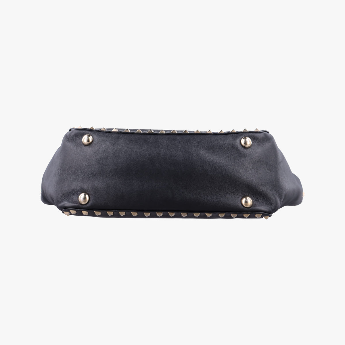 Rockstud Black Leather Lot number unknownロックスタッズ ブラック レザー 製番不明