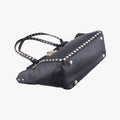 Rockstud Black Leather Lot number unknownロックスタッズ ブラック レザー 製番不明