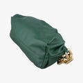 THE Chain Pouch Green lambskin B09554674Wザ チェーン ポーチ グリーン ラムスキン B09554674W