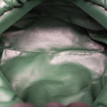 THE Chain Pouch Green lambskin B09554674Wザ チェーン ポーチ グリーン ラムスキン B09554674W