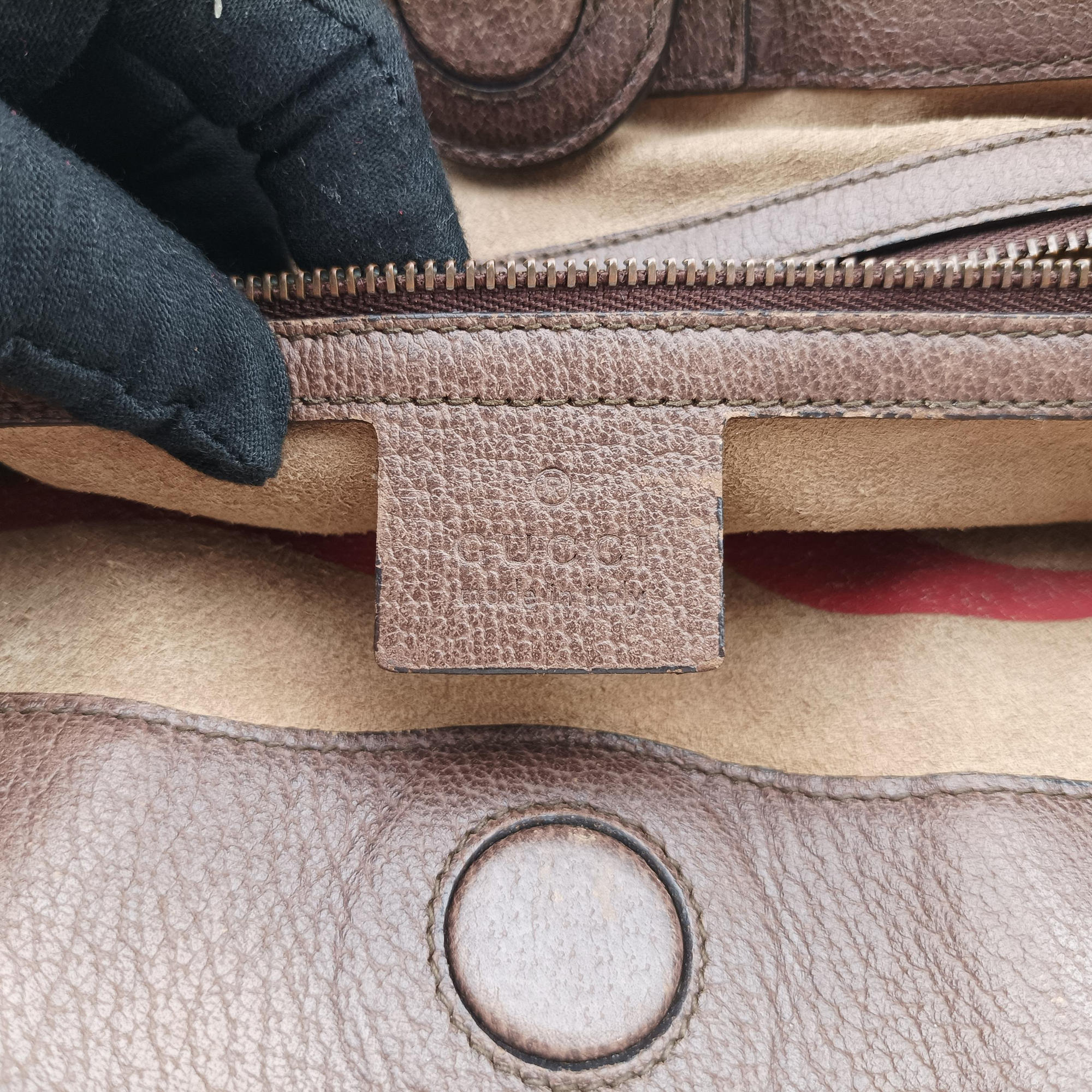 GG Supreme Bosco PATCHED beige×Multicolour PVC coated canvas×Leather 473887 F023210374GGスプリーム ボスコパッチ ベージュ×マルチカラー PVCコーティングキャンバス×レザー 473887 F023210374