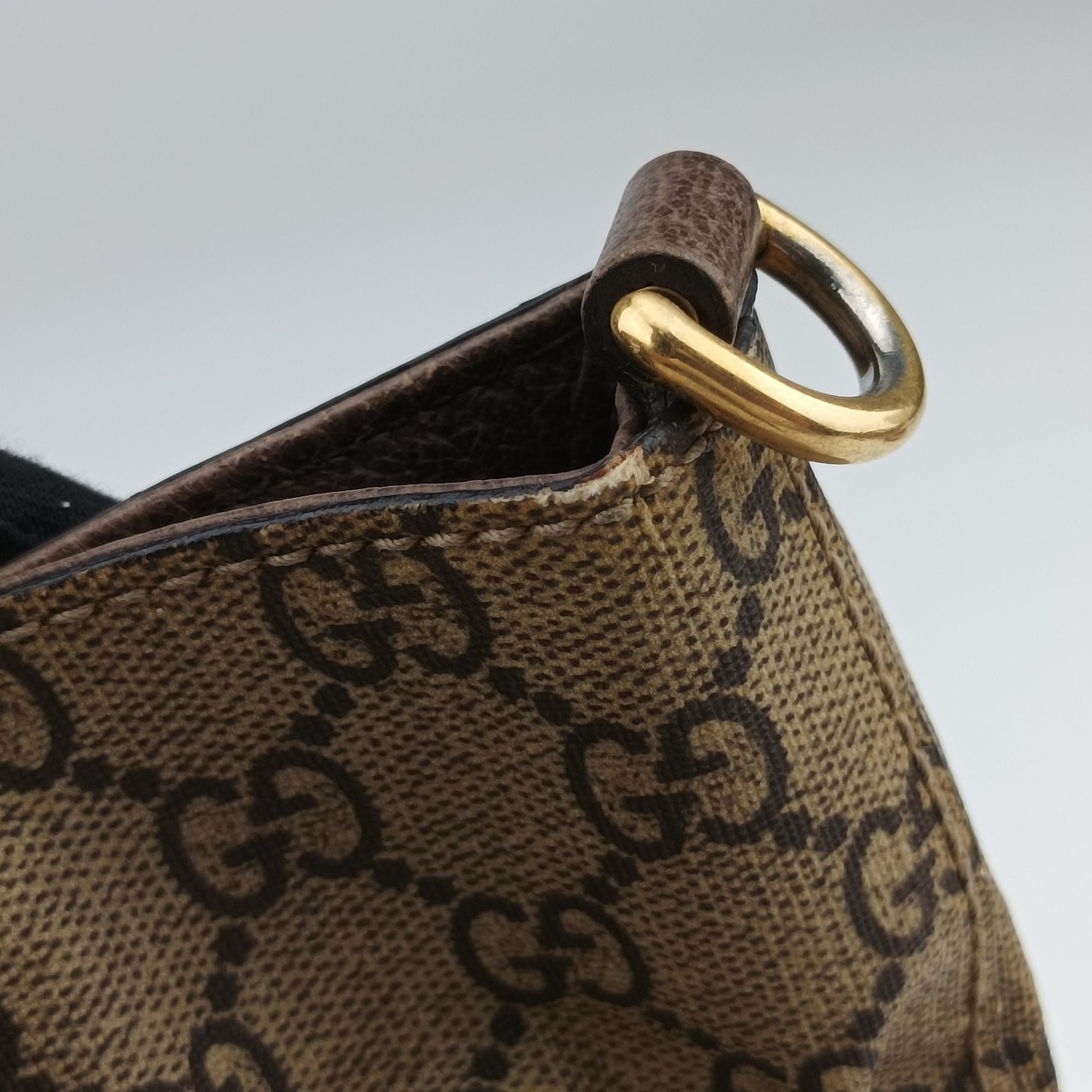 GG Supreme Bosco PATCHED beige×Multicolour PVC coated canvas×Leather 473887 F023210374GGスプリーム ボスコパッチ ベージュ×マルチカラー PVCコーティングキャンバス×レザー 473887 F023210374