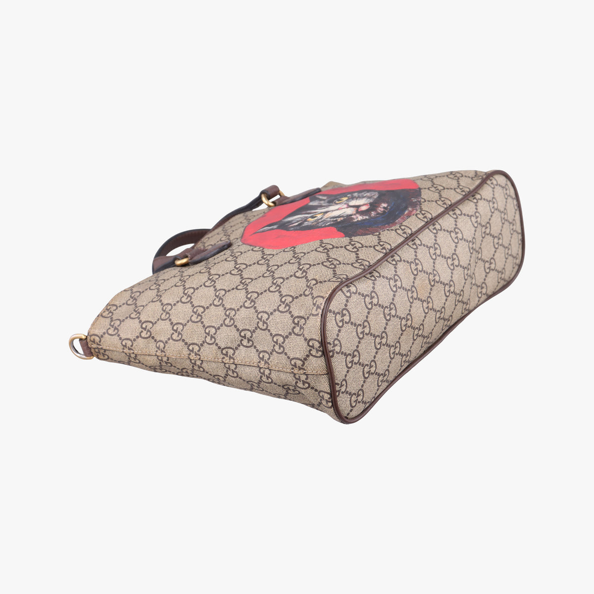 GG Supreme Bosco PATCHED beige×Multicolour PVC coated canvas×Leather 473887 F023210374GGスプリーム ボスコパッチ ベージュ×マルチカラー PVCコーティングキャンバス×レザー 473887 F023210374