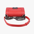 BOY CHANEL Red Leather A67085 21500449ボーイシャネル レッド レザー A67085 21500449
