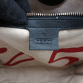 GG Supreme Bee beige×black PVC coated canvas×leather 450950 H021008295GGスプリーム キングスネーク ベージュ×ブラック PVCコーティングキャンバス×レザー 450950 H021008295
