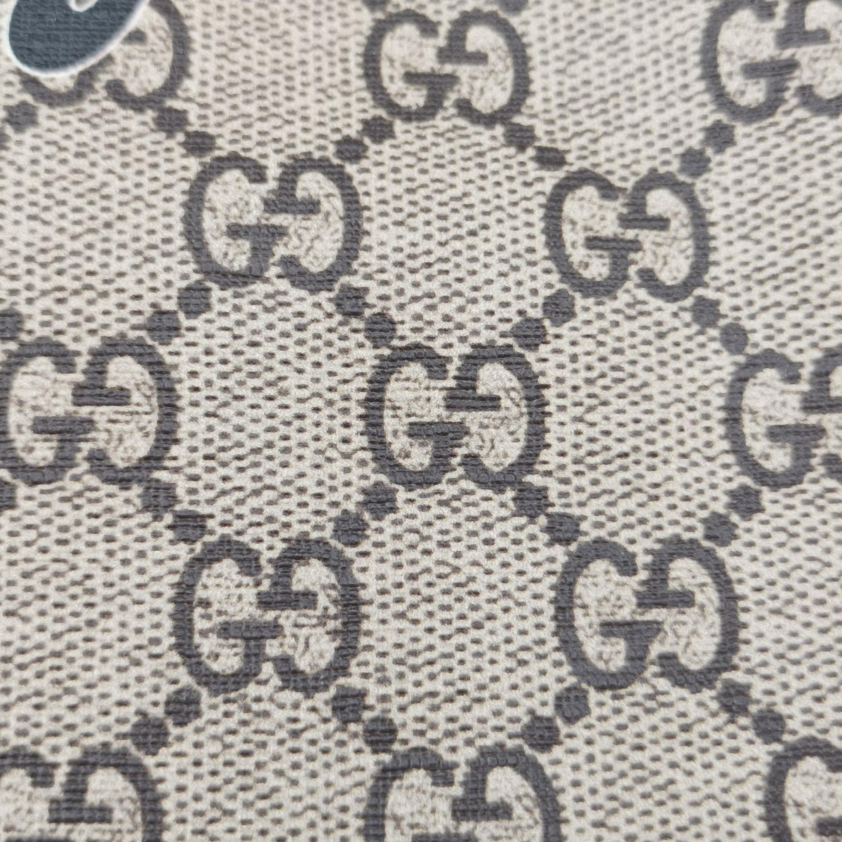 GG Supreme Bee beige×black PVC coated canvas×leather 450950 H021008295GGスプリーム キングスネーク ベージュ×ブラック PVCコーティングキャンバス×レザー 450950 H021008295