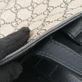 GG Supreme Bee beige×black PVC coated canvas×leather 450950 H021008295GGスプリーム キングスネーク ベージュ×ブラック PVCコーティングキャンバス×レザー 450950 H021008295