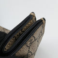 GG Supreme Bee beige×black PVC coated canvas×leather 450950 H021008295GGスプリーム キングスネーク ベージュ×ブラック PVCコーティングキャンバス×レザー 450950 H021008295
