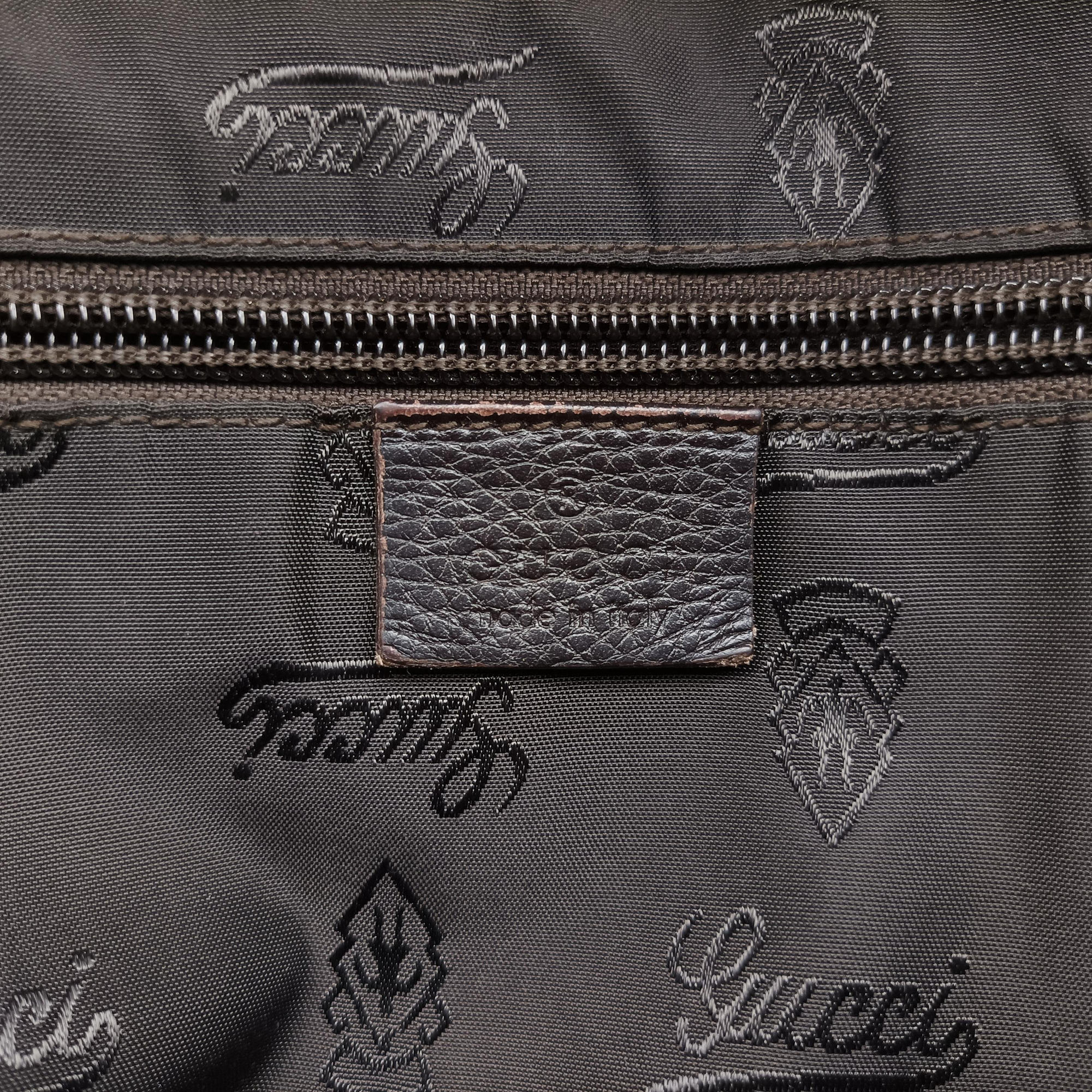 Guccissima Messenger Black Leather 223665 I9276912グッチッシマ メッセンジャー ブラック レザー 223665 I9276912