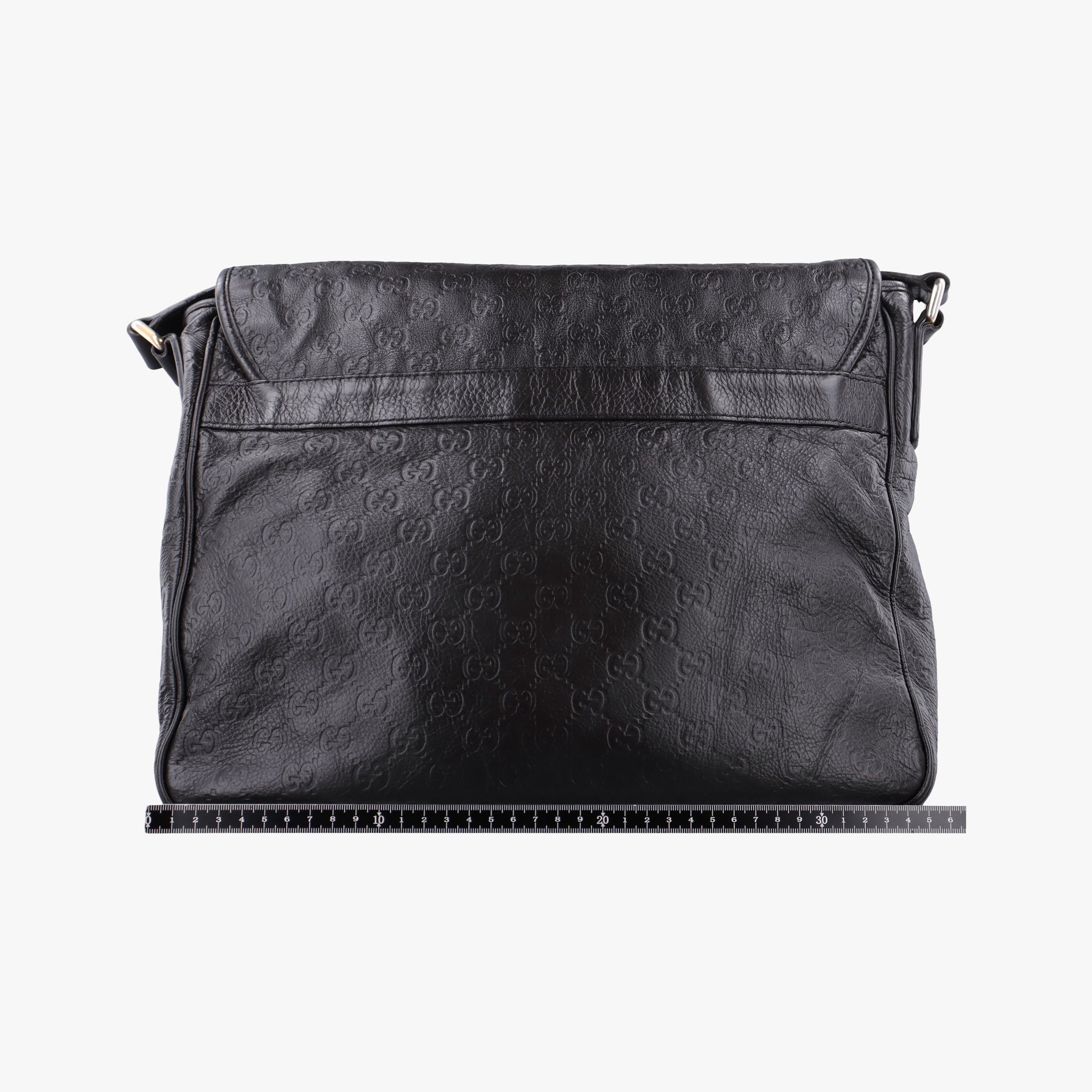 Guccissima Messenger Black Leather 223665 I9276912グッチッシマ メッセンジャー ブラック レザー 223665 I9276912