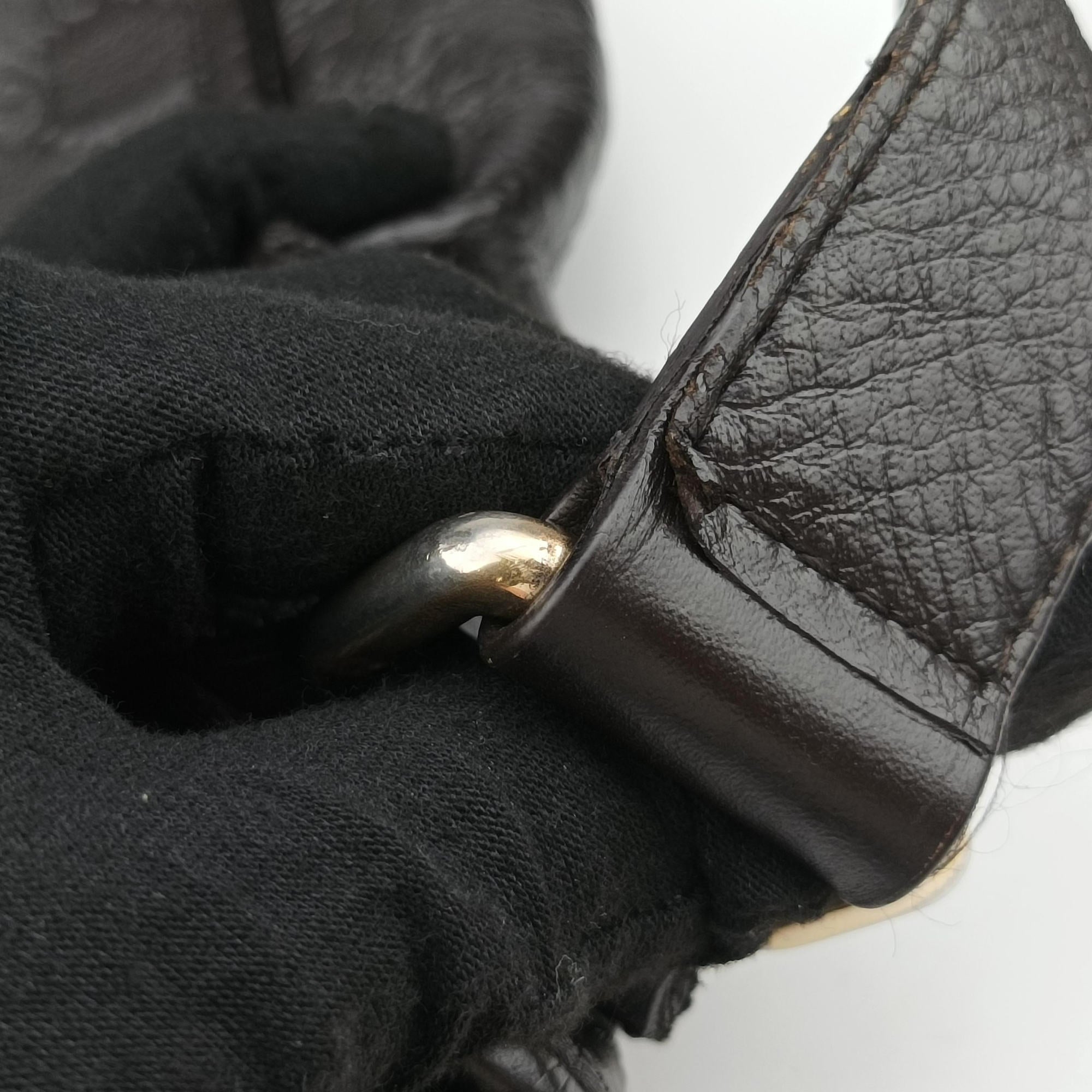 Guccissima Messenger Black Leather 223665 I9276912グッチッシマ メッセンジャー ブラック レザー 223665 I9276912