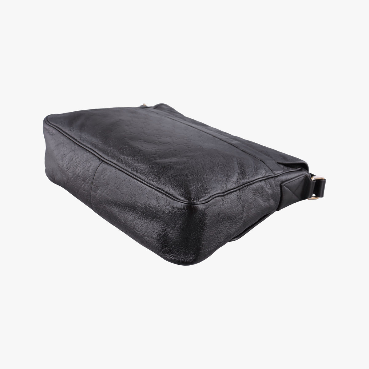 Guccissima Messenger Black Leather 223665 I9276912グッチッシマ メッセンジャー ブラック レザー 223665 I9276912