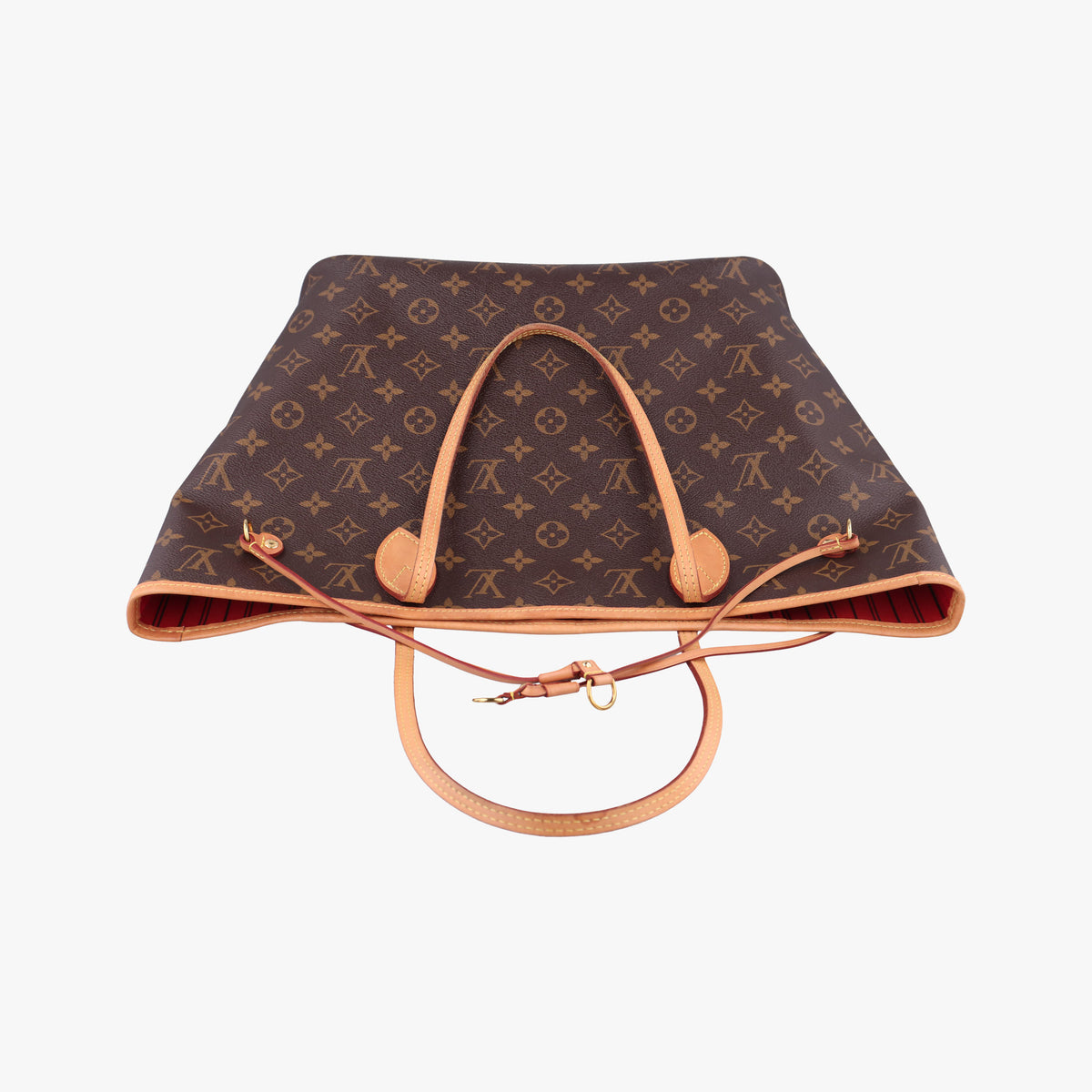 NEVERFULLMM Brown Monogram Canvas M40156 CA4168 IC ChipネヴァーフルMM モノグラム/ブラウン モノグラムキャンバス M40156 CA4168 ICチップ