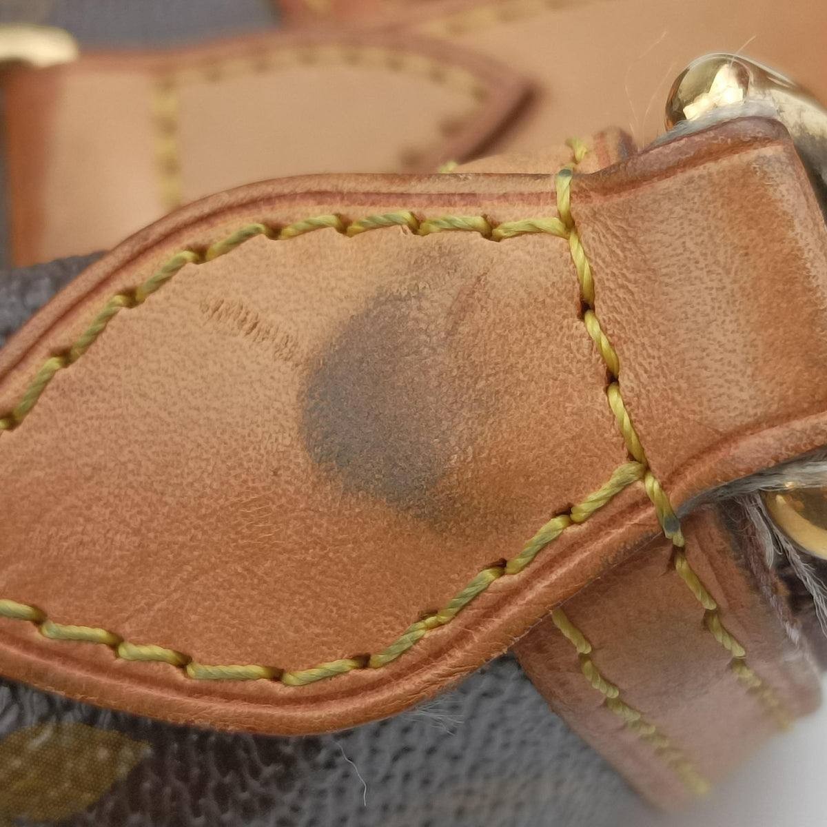 Vintage Louis Vuitton PALERMO PM brown Monogram Canvas M40145 shoulderbag | stylenewstar