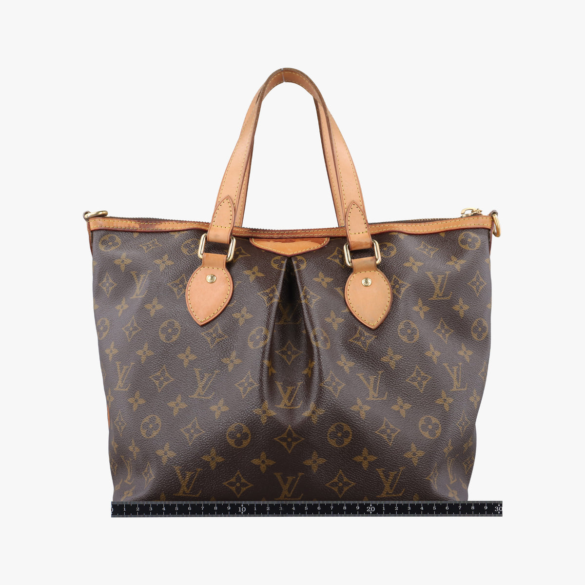 Vintage Louis Vuitton PALERMO PM brown Monogram Canvas M40145 shoulderbag | stylenewstar