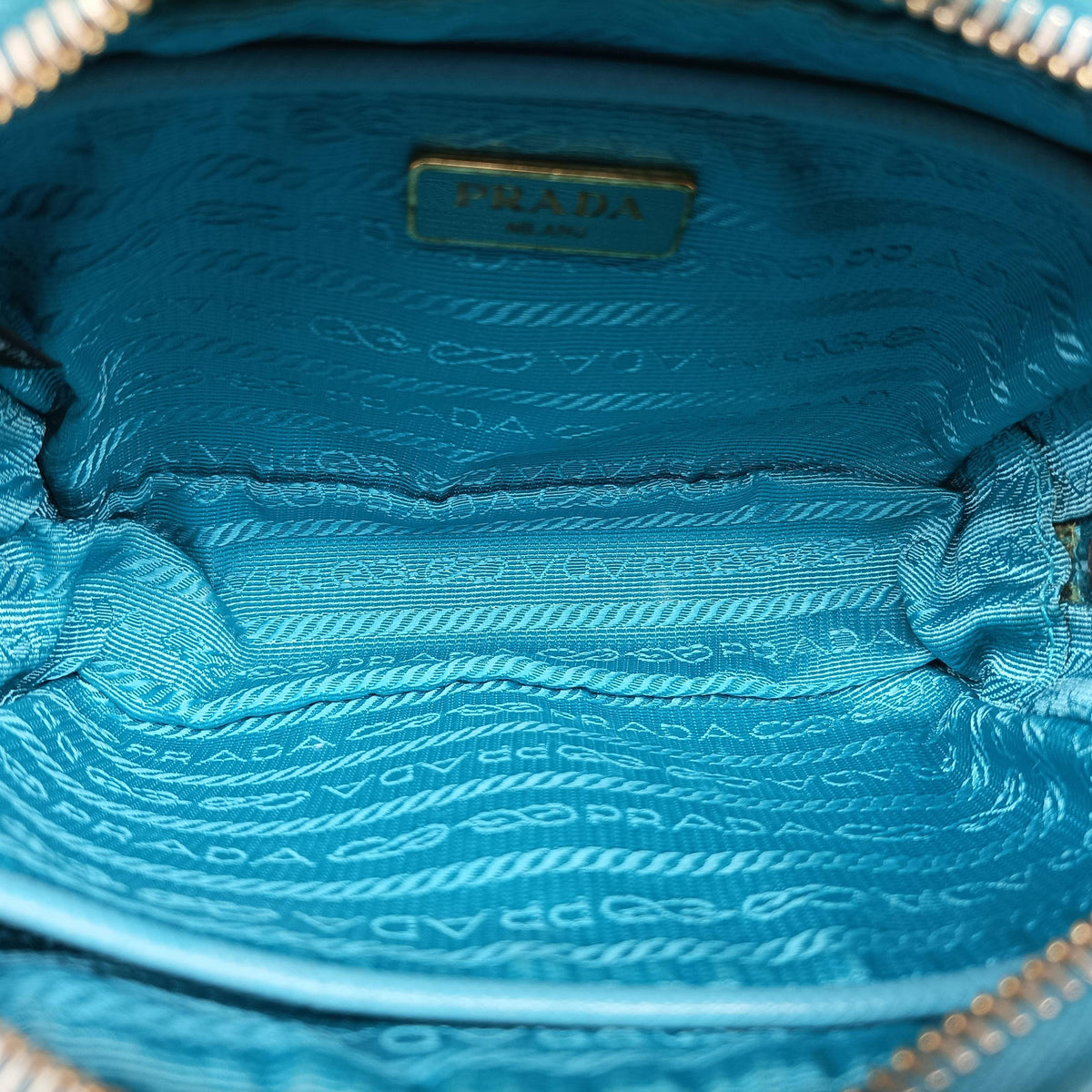 VITELLO PHENIX camera bag Blue SAFFIANO Leather 1N1674 31/Hヴィッテロ フェニックス カメラバッグ ブルー サフィアーノレザー 1N1674 31/H