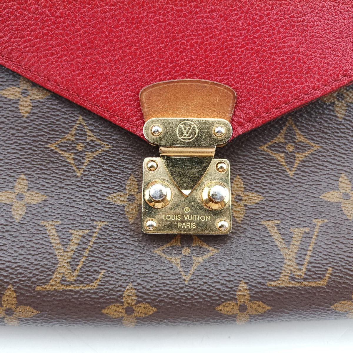 PALLAS Chain Brown×CERISE Monogram Canvas×calf leather M41201 CA2145パラス チェーン モノグラム/ブラウン×スリーズ モノグラムキャンバス×カーフレザー M41201 CA2145
