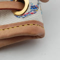 Nano Noe White Multicolor Monogram Jacquard M83453 IC Chipナノ ノエ ホワイト マルチカラー モノグラム ジャガード M83453 ICチップ
