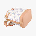 Nano Noe White Multicolor Monogram Jacquard M83453 IC Chipナノ ノエ ホワイト マルチカラー モノグラム ジャガード M83453 ICチップ
