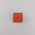 Pre-owned Hermes Chaine d'ancre Enchainee Silver Ag925  ring | stylenewstar