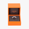 Pre-owned Hermes Chaine d'ancre Enchainee Silver Ag925  ring | stylenewstar