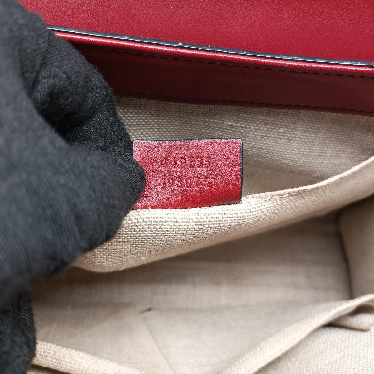 Emily Red Leather 449635 I022760557エミリー レッド レザー 449635 I022760557