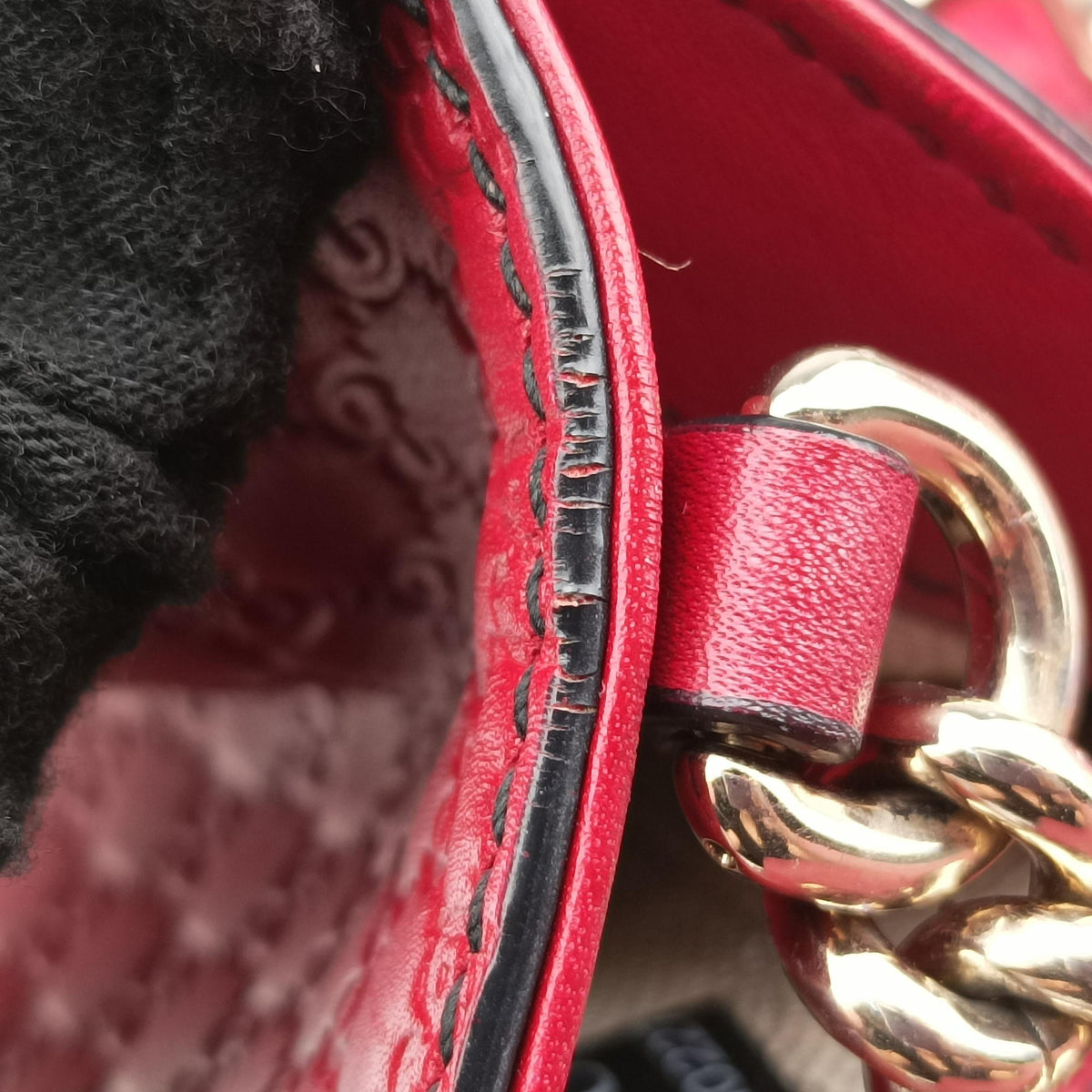 Emily Red Leather 449635 I022760557エミリー レッド レザー 449635 I022760557