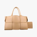 THE ARCO Tote Camel lambskin B09312938Rミディアム ザ アルコ トート キャメル ラムスキン B09312938R