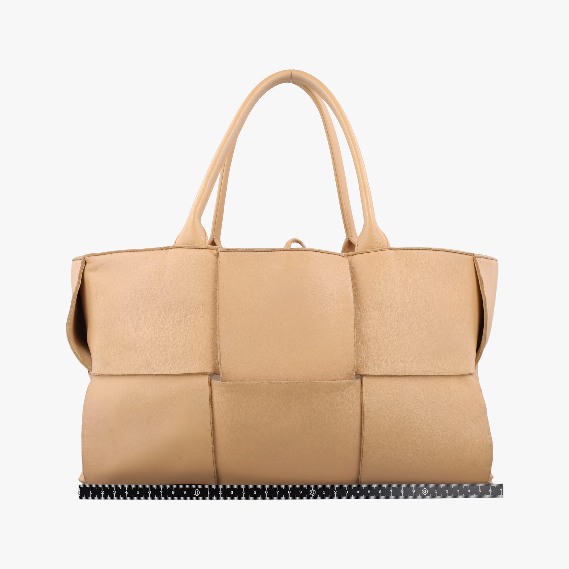 THE ARCO Tote Camel lambskin B09312938Rミディアム ザ アルコ トート キャメル ラムスキン B09312938R
