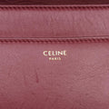 Pre-owned Celine 16 Bag Burgundy Calfskin  shoulderbag | stylenewstar