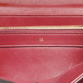 Pre-owned Celine 16 Bag Burgundy Calfskin  shoulderbag | stylenewstar