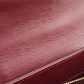 Pre-owned Celine 16 Bag Burgundy Calfskin  shoulderbag | stylenewstar