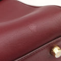 Pre-owned Celine 16 Bag Burgundy Calfskin  shoulderbag | stylenewstar