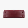 Pre-owned Celine 16 Bag Burgundy Calfskin  shoulderbag | stylenewstar