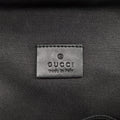 Pre-owned Gucci GG Supreme Navy x Black PVC coated canvas 478325 bum bag/waist bag | stylenewstar
