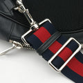 Pre-owned Gucci GG Supreme Navy x Black PVC coated canvas 478325 bum bag/waist bag | stylenewstar