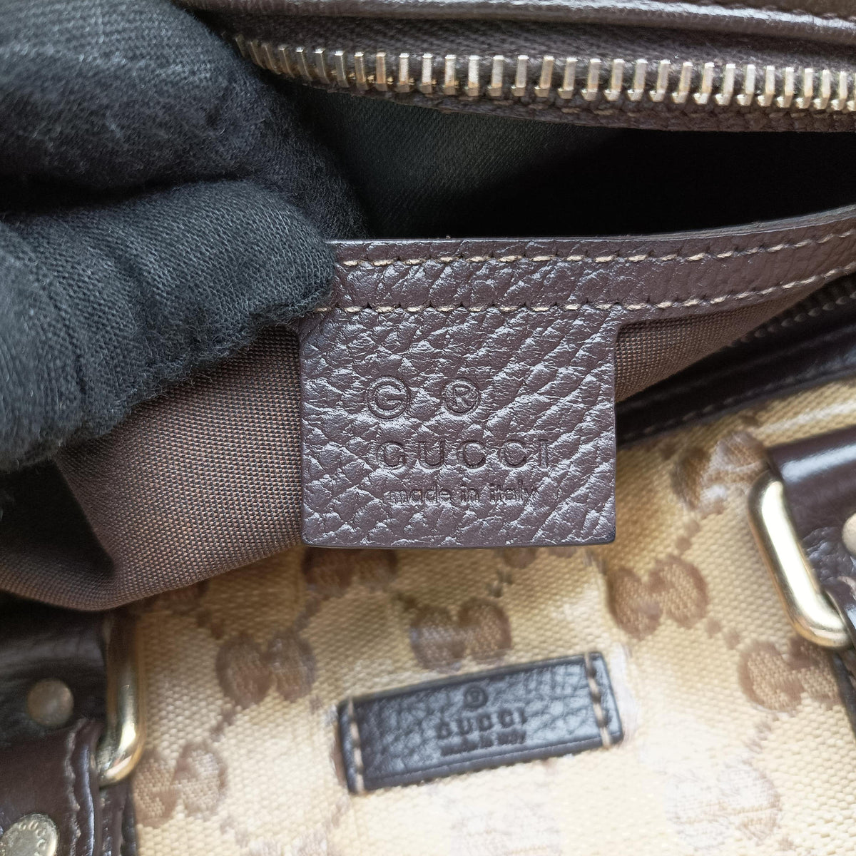 Joy Guccissima Brown PVC coated canvas 265697 F017281348ジョイ グッチッシマ ブラウン PVCコーティングキャンバス 265697 F017281348