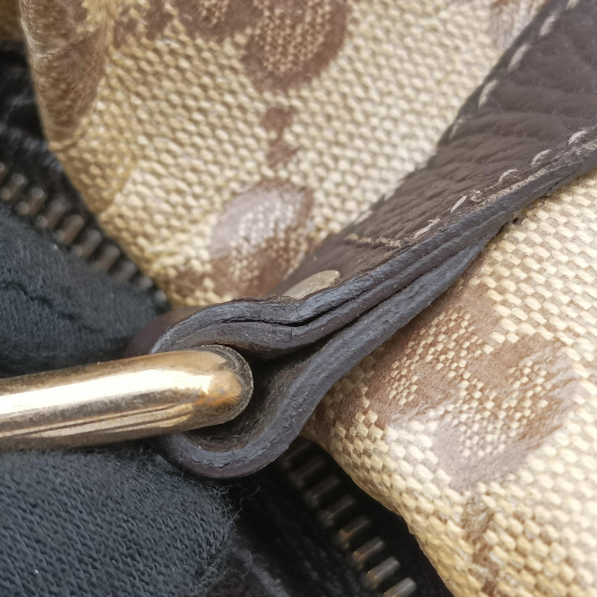 Joy Guccissima Brown PVC coated canvas 265697 F017281348ジョイ グッチッシマ ブラウン PVCコーティングキャンバス 265697 F017281348